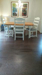 Hickory Hardwood Dining Room Flooring | PDJ Flooring