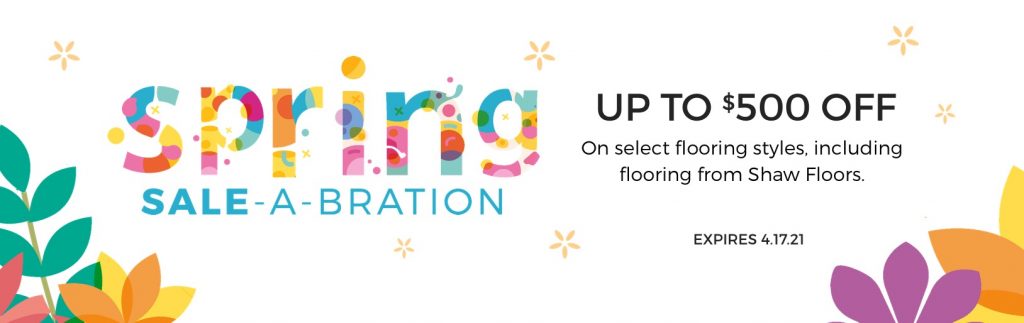 Spring Sale-A-Bration | PDJ Flooring