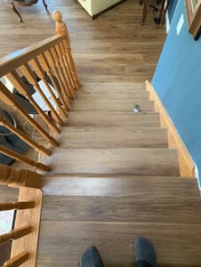 Stairs Vinyl flooring | PDJ Flooring
