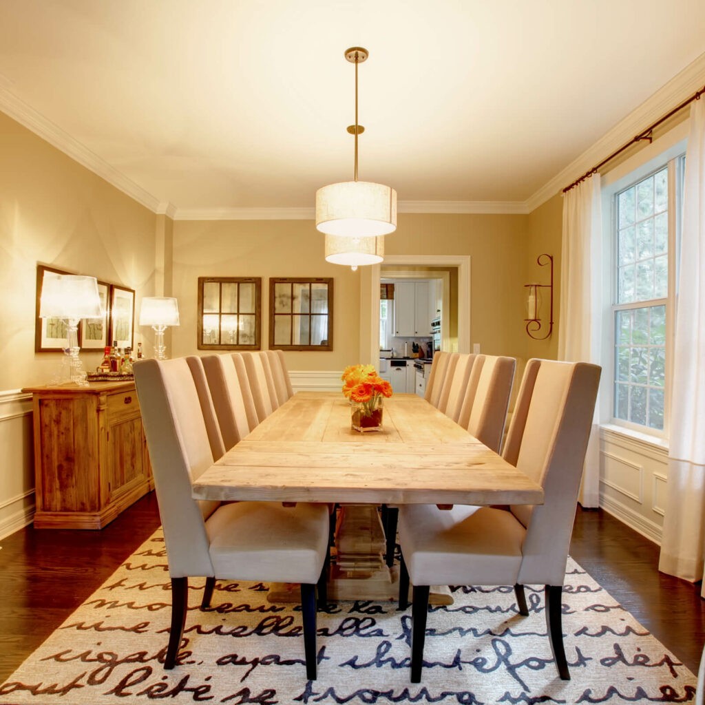 Dining room carpet flooring | PDJ Flooring